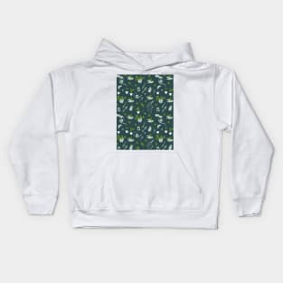 Home gardening pattern Kids Hoodie